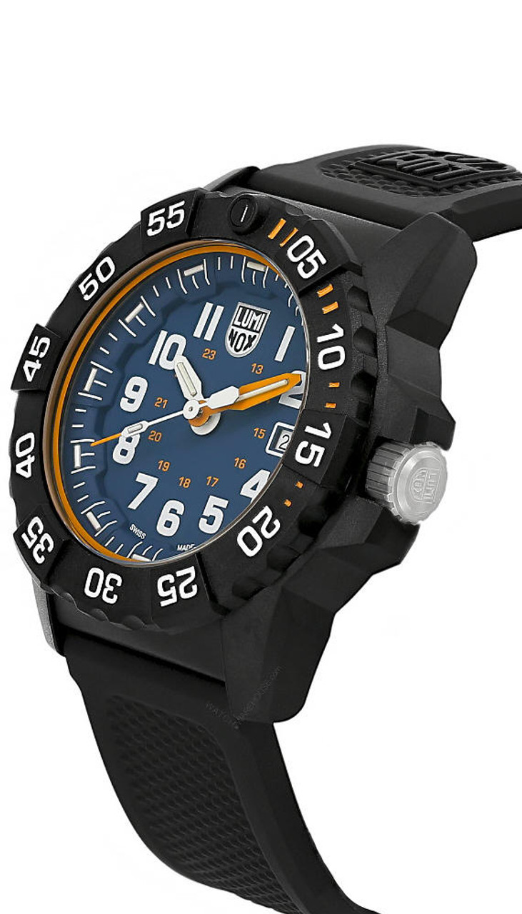 LUMINOX Navy Seal EXCLU 45MM Blue Dial Military Dive Watch XS.3503.NSF