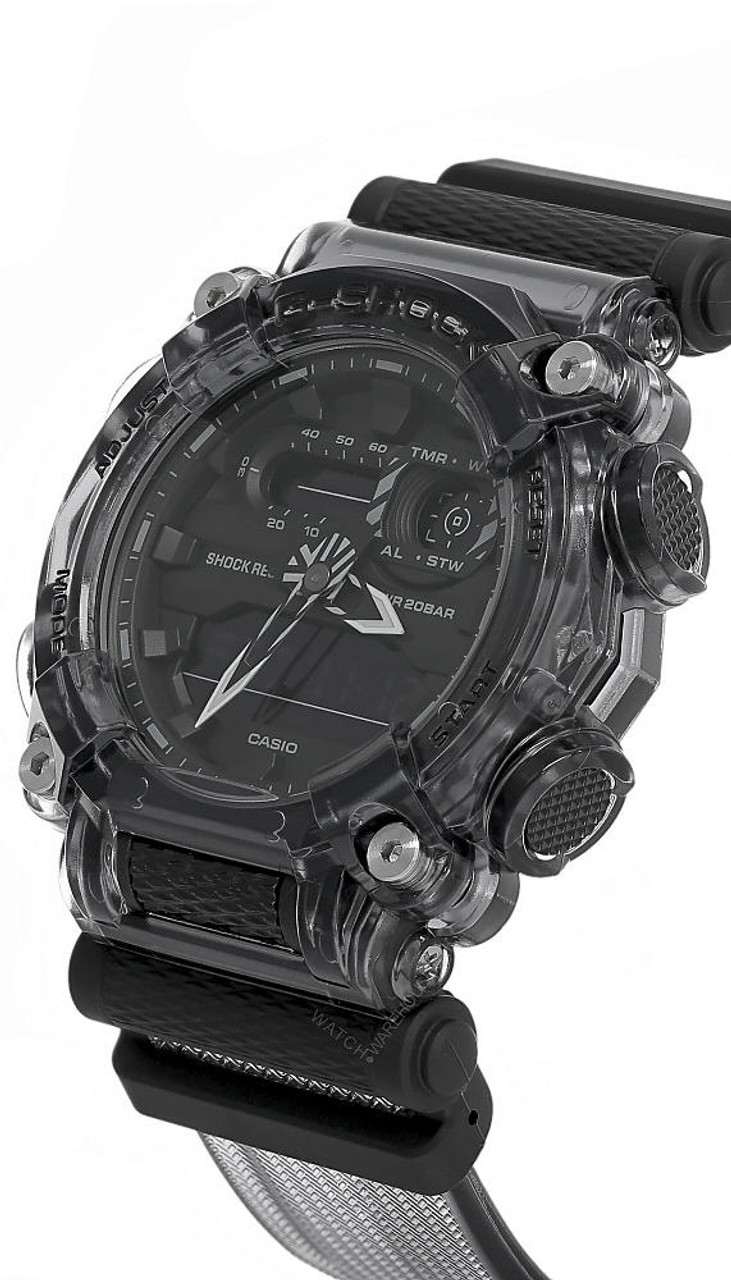 CASIO G-SHOCK Analog-Digital Transparent Resin Men's Watch