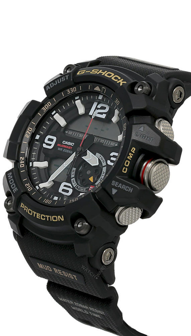 GG1000-1A, Black Mudmaster Men's Watch G-SHOCK