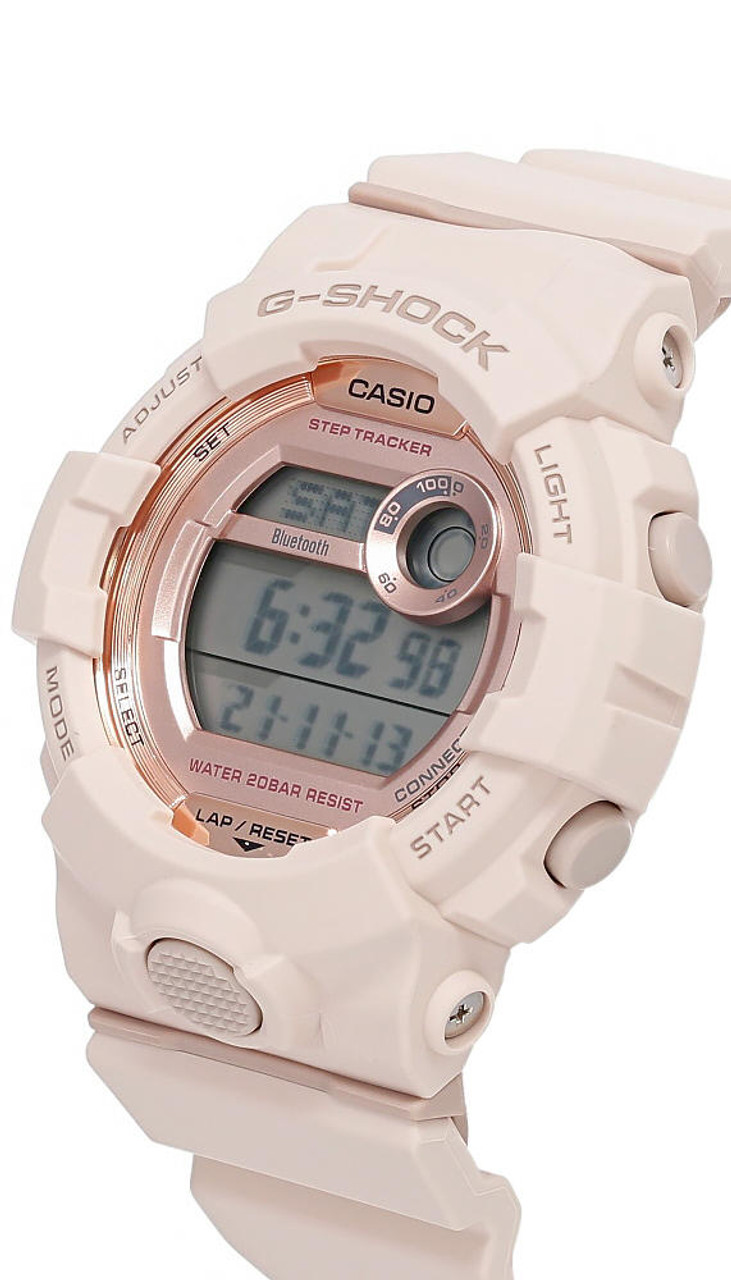 CASIO G-SHOCK Digital Pink Resin Strap Women's Watch GMDB800-4