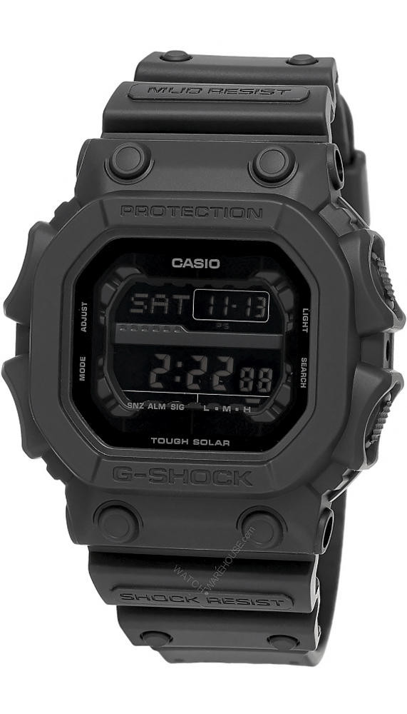 CASIO G-SHOCK Digital Black Resin Strap Men's Watch GX56BB-1