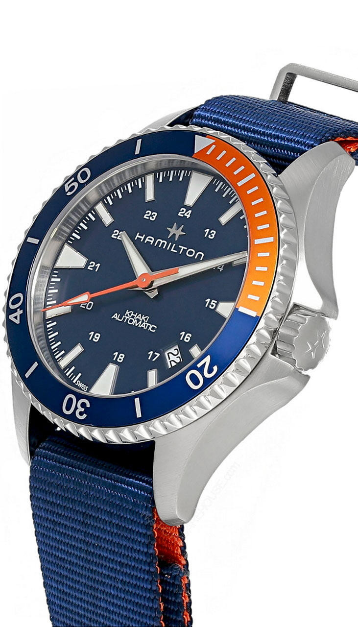 Reloj Hamilton Khaki Navy Scuba H82365941 Automático y Acero Bicolor.