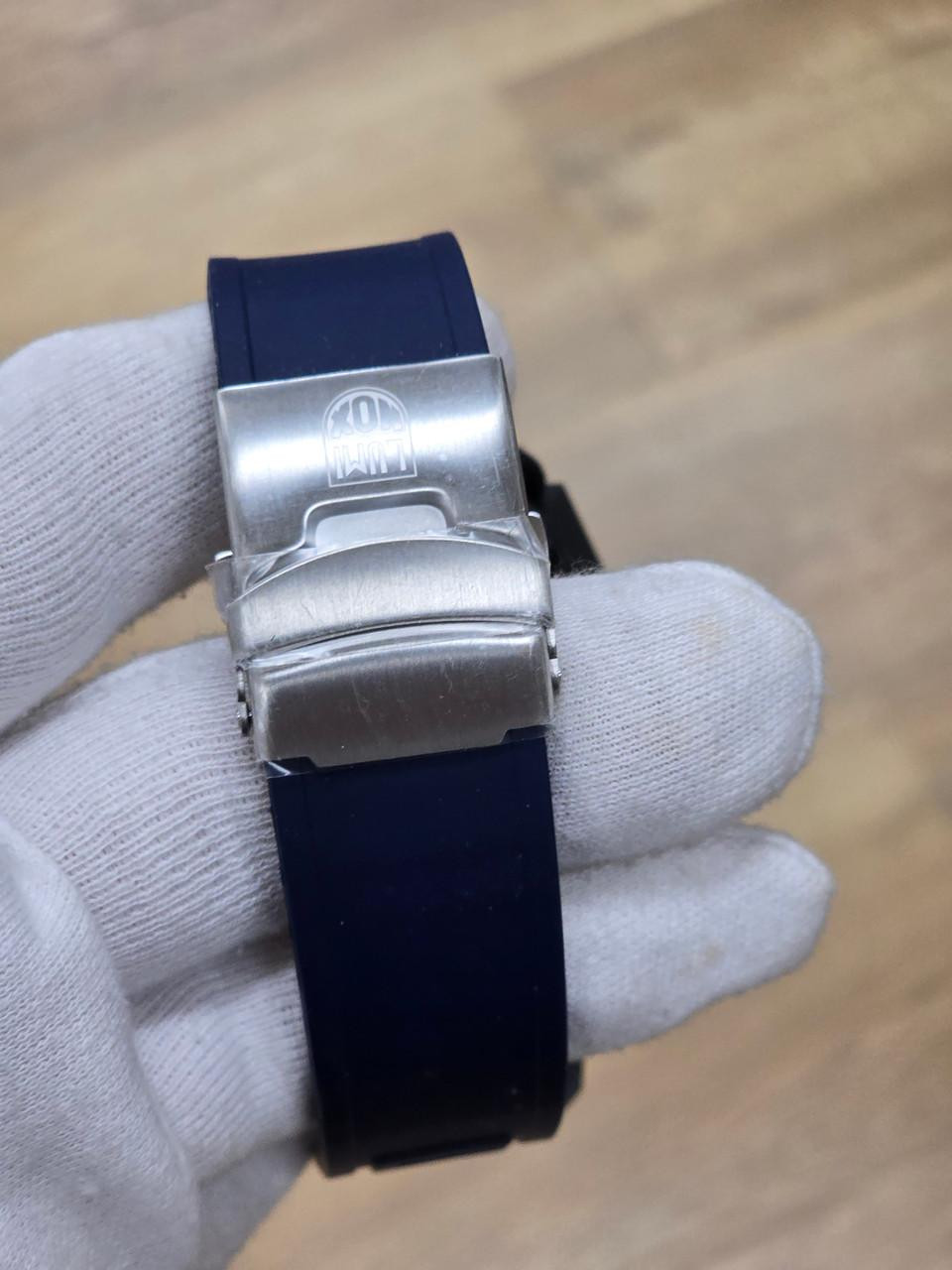 LUMINOX Master Carbon Seal Automatic 45MM Blue Rubber Men's Watch