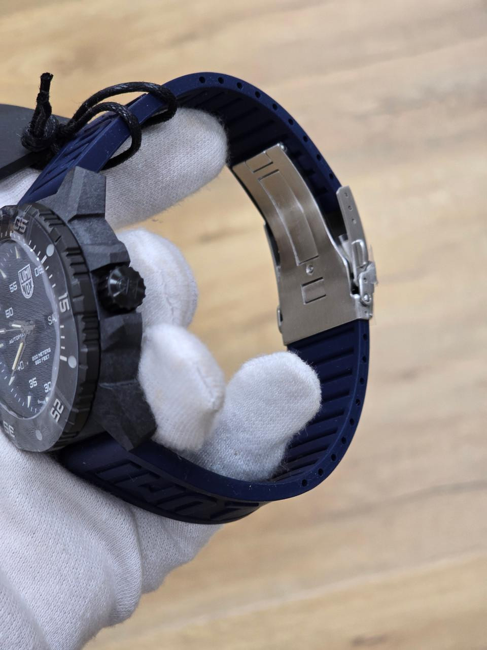LUMINOX Master Carbon Seal Automatic 45MM Blue Rubber Men's Watch