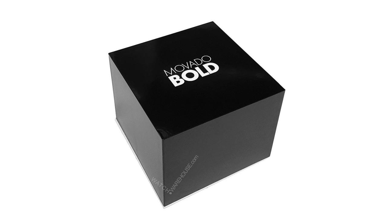 MOVADO Bold 28MM SS Black MOP Dial Bangle Women