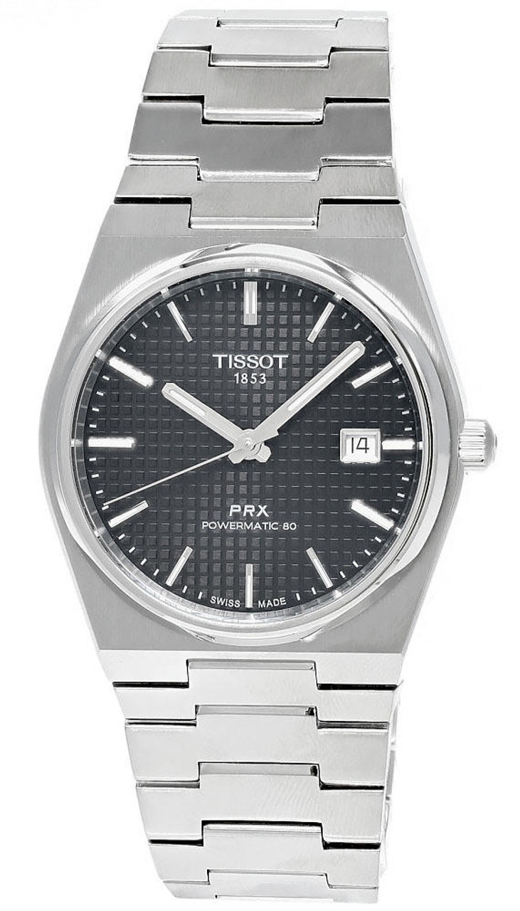 TISSOT PRX Powermatic 80 40MM SS Blue Dial Men's Watch T137.407.11 