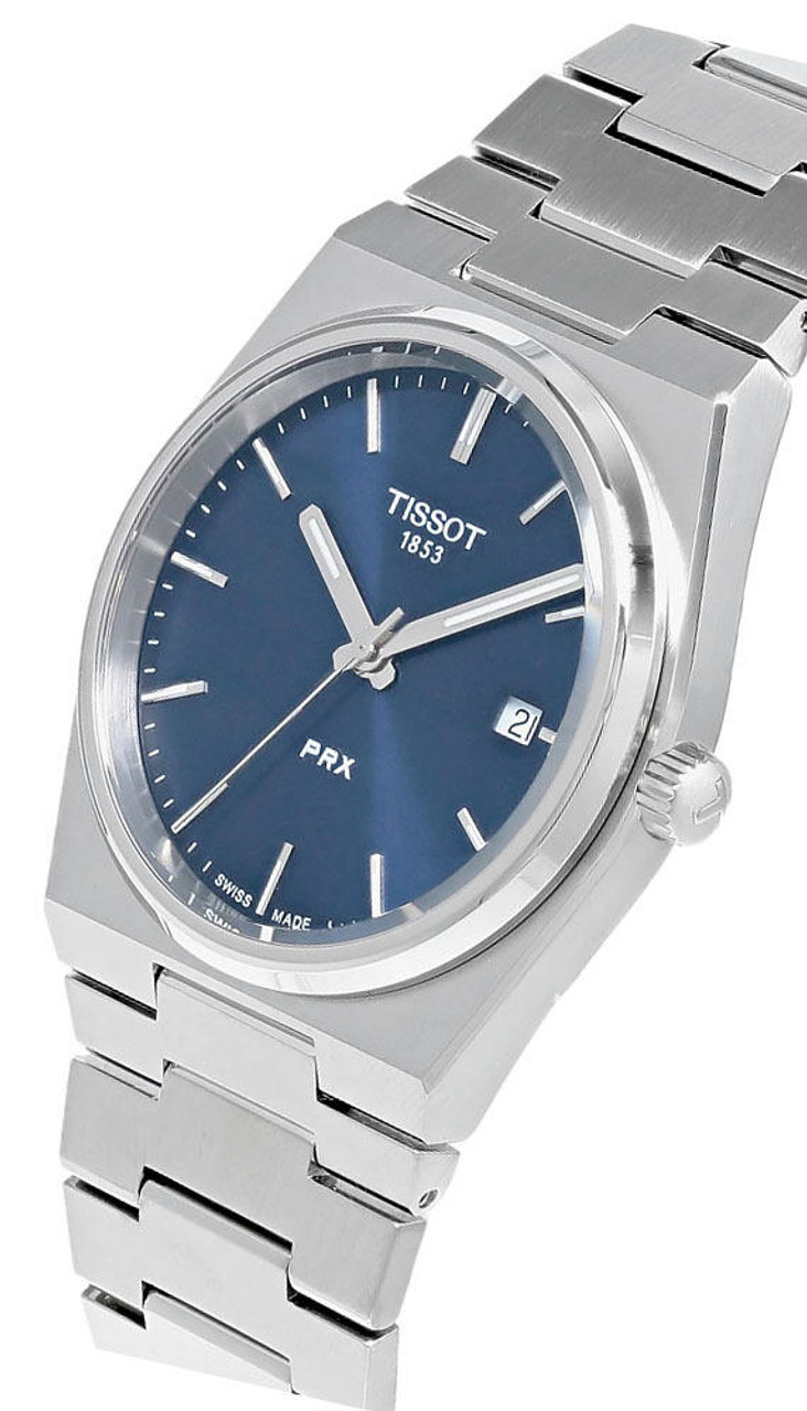 TISSOT PRX 40MM Stainless Steel Blue Dial Men's Watch T137.410.11.041.00