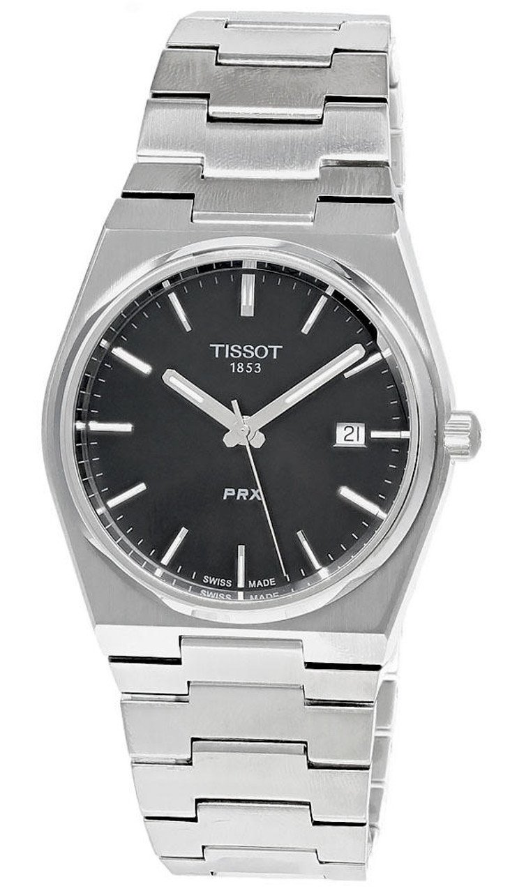 TISSOT PRX 40MM Stainless Steel Blue Dial Men's Watch T137.410.11.041.00 |  Fast u0026 Free US Shipping | Watch Warehouse