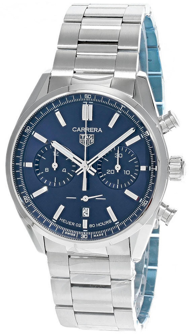 TAG HEUER Carrera Calibre Heuer 02 CHRONO 42MM Men's Watch CBN2011.BA0642 TAG HEUER Carrera Calibre Heuer 02 CHRONO 42MM Men's Watch CBN2011.BA0642
