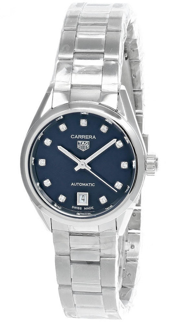 TAG HEUER Carrera AUTO 29MM SS Diamond Women's Watch WBN2413.BA0621 TAG HEUER Carrera AUTO 29MM SS Diamond Women's Watch WBN2413.BA0621