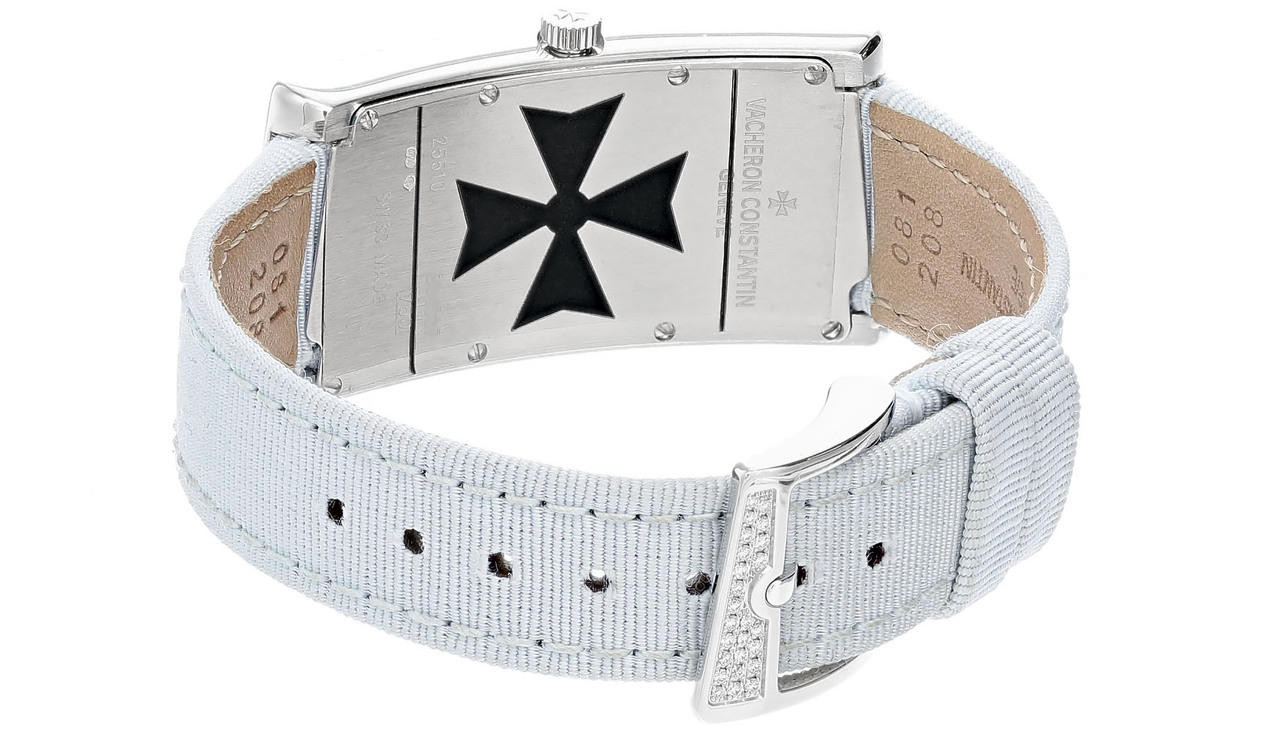 VACHERON Constantin 18KT WHT Gold Diamond Women's Watch