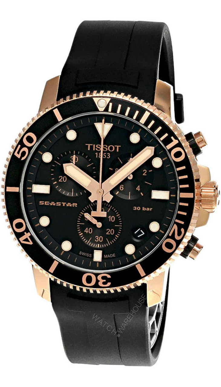 Tissot seastar shop 1000 rose gold