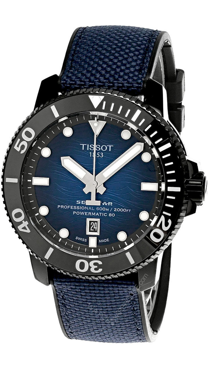 TISSOT Seastar 2000 Professional Powermatic 80 46MM Men's Watch T120.607.37.041.00 / T1206073704100 TISSOT Seastar 2000 Professional Powermatic 80 46MM Men's Watch T120.607.37.041.00 / T1206073704100