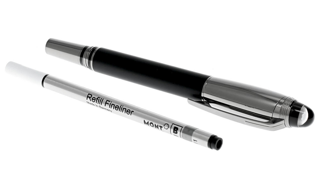 MONTBLANC StarWalker UltraBlack DouÃ© Fineliner Pen 126365 | Fast