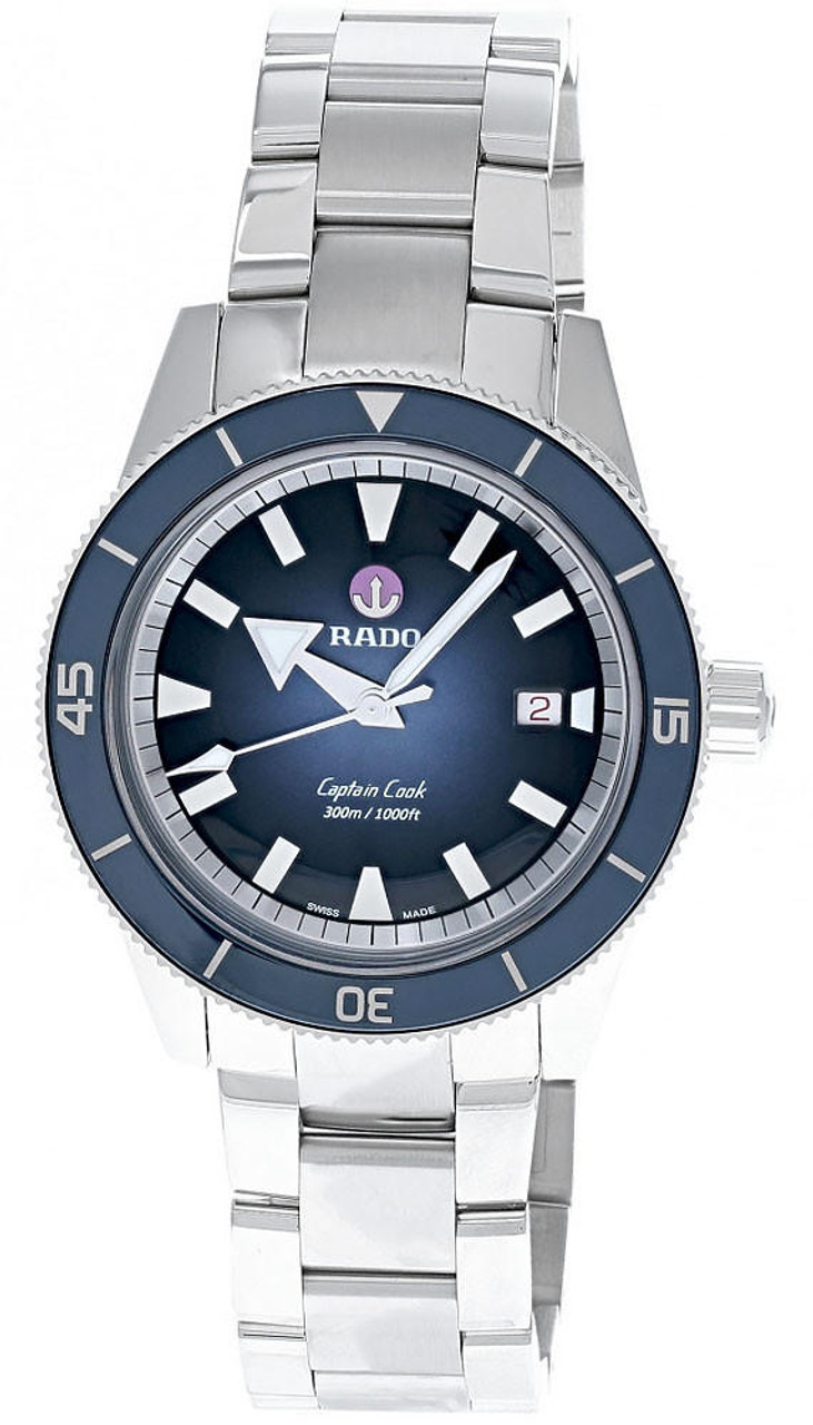 Captain Cook Automatic Men Stainless Steel Watch R32138303 | Rado® India