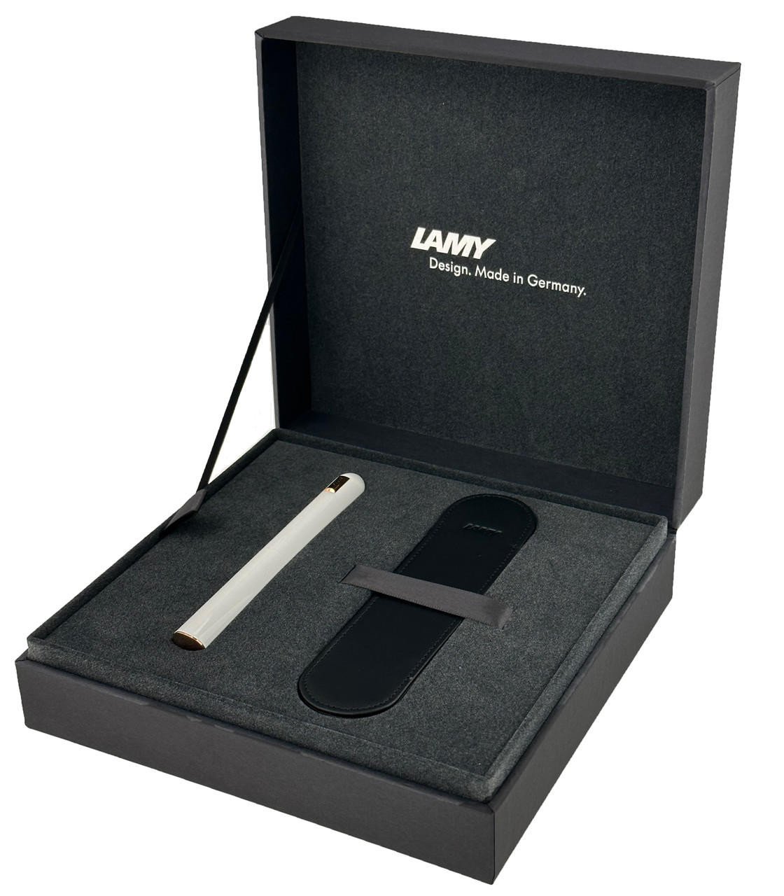 LAMY 081 Dialog Shiny White Lacquer Finish (M) Nib Fountain Pen