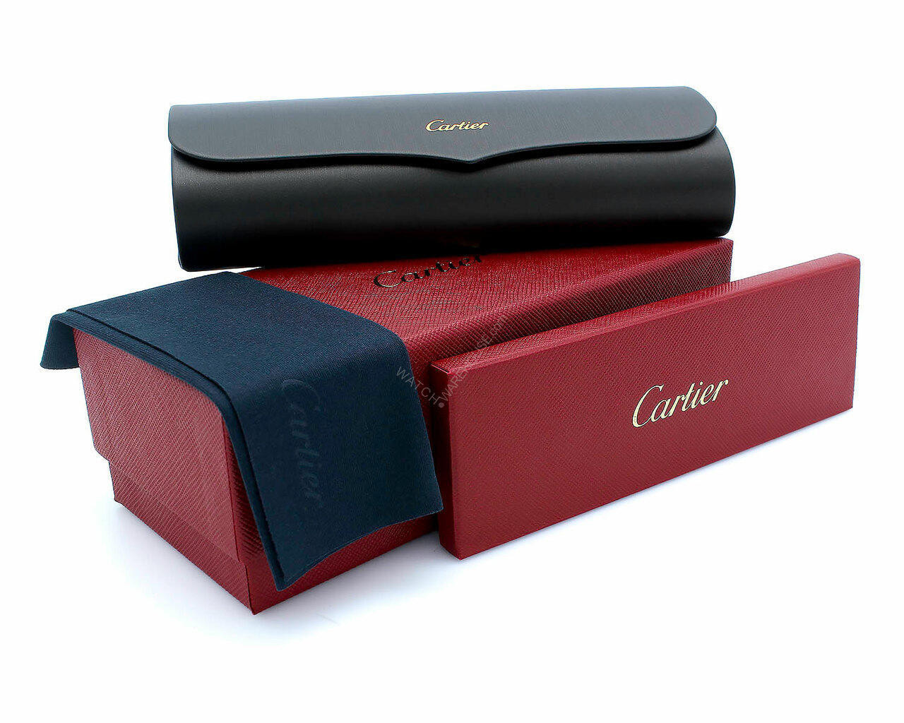 Used Cartier Sunglasses Ladies Box Warranty Manual Case Glasses Cleaner |  eBay