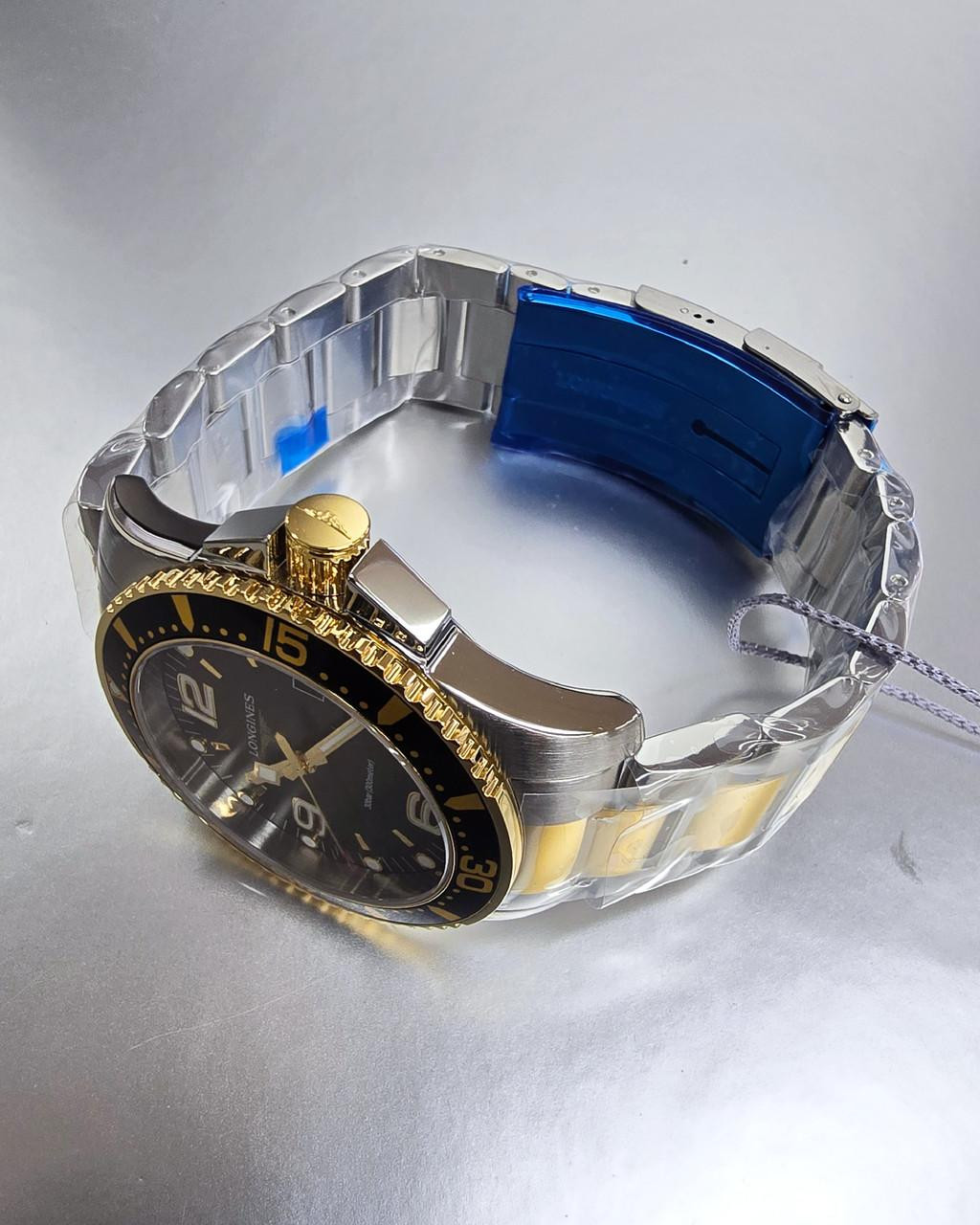 LONGINES HydroConquest 41MM QTZ SS Black Dial Men's Watch