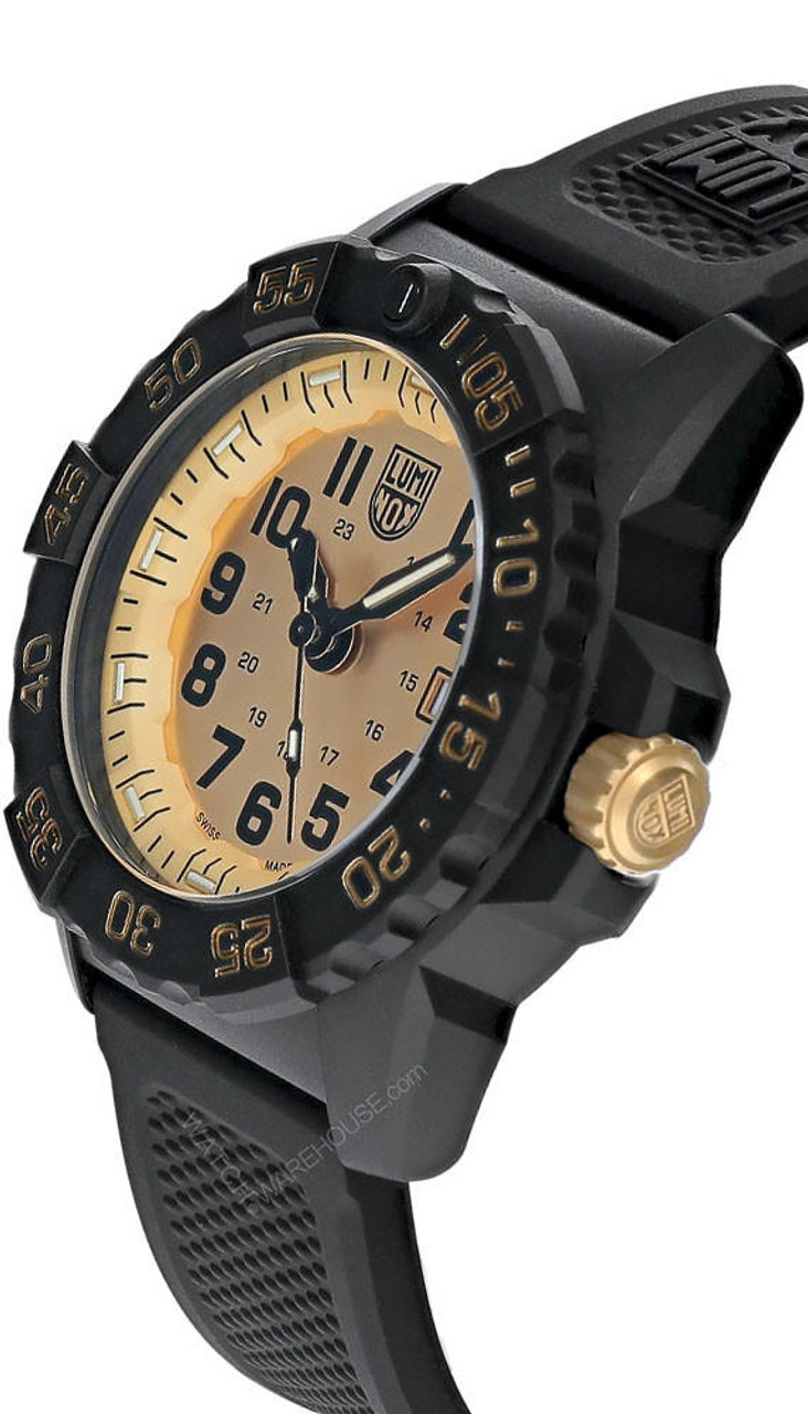 LUMINOX Navy Seal Gold Limited Edition 45MM Men's Watch XS.3505.GP.SET