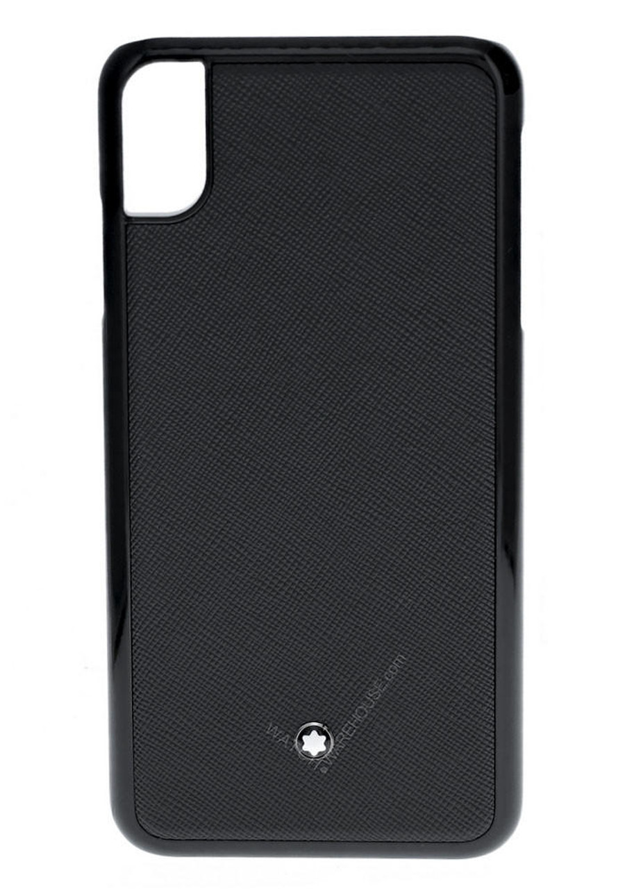 MONTBLANC Sartorial Black Hard Phone Case For Apple iPhone XS MAX 124895