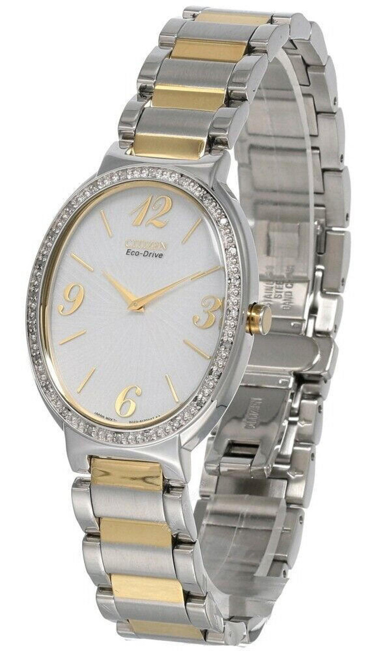 Citizen watch store diamond bezel