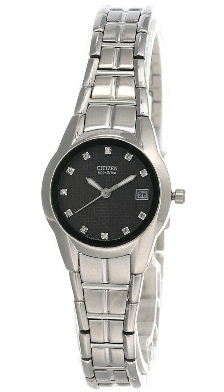 Citizen ladies black on sale watch