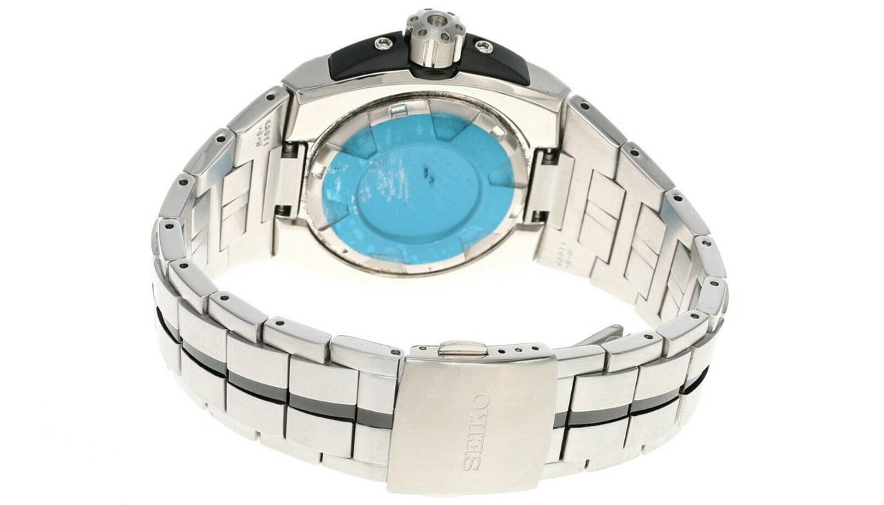 SR Seiko Sportura Kinetic Direct Drive SS Men's Watch SRG005