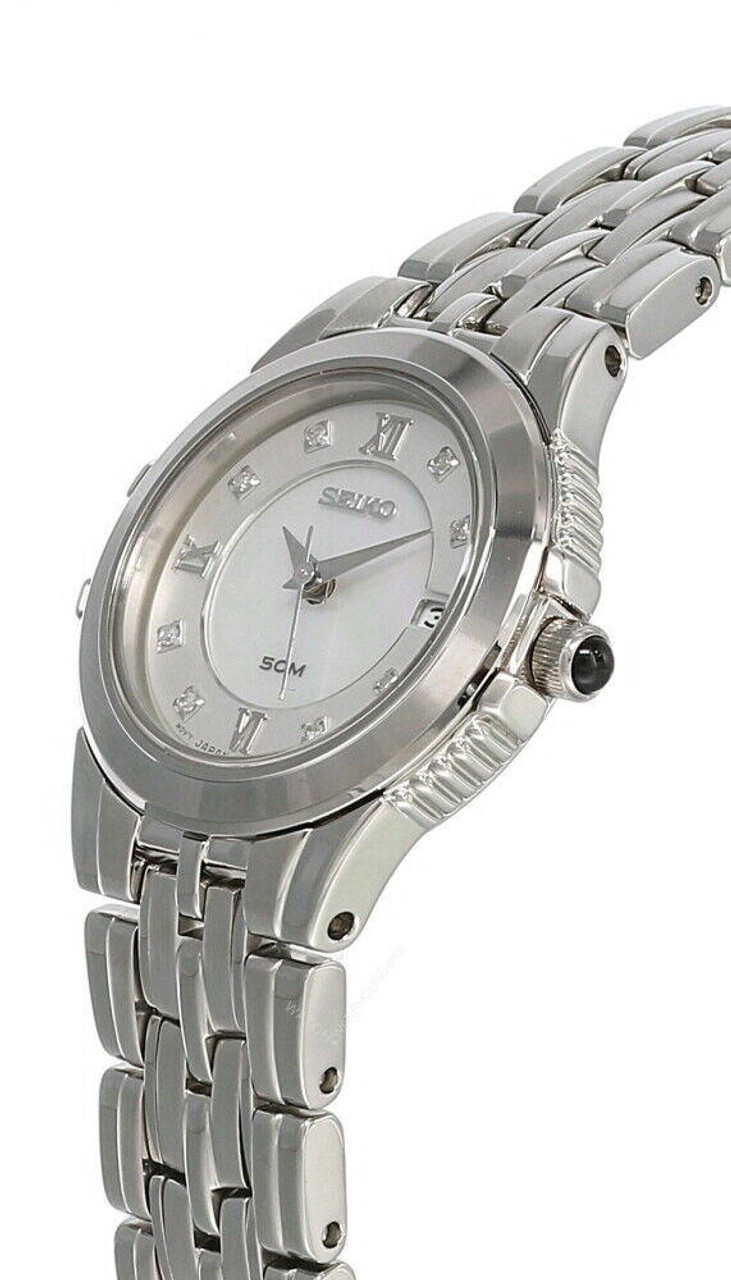 Seiko Le Grand Sport 25MM MOP Dial S-Steel Bracelet Women's