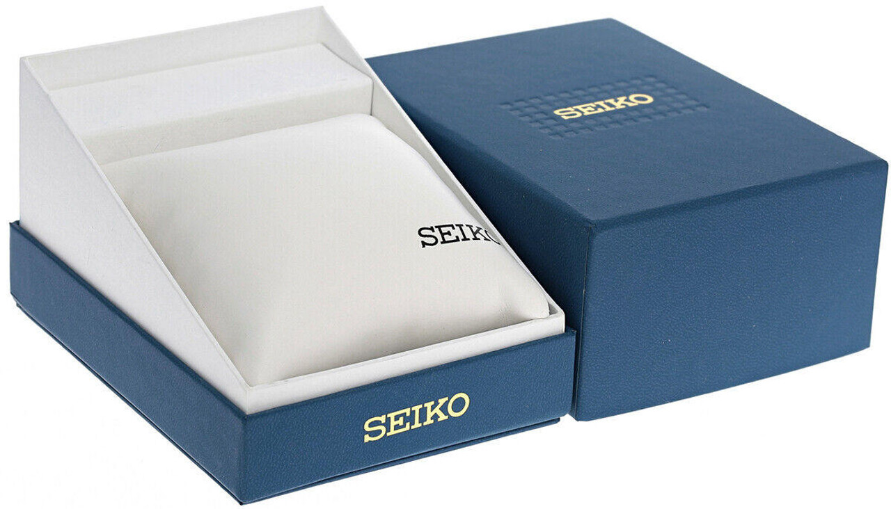 Seiko Gray Dial 37MM Two-tone SS Men's Watch SNE166