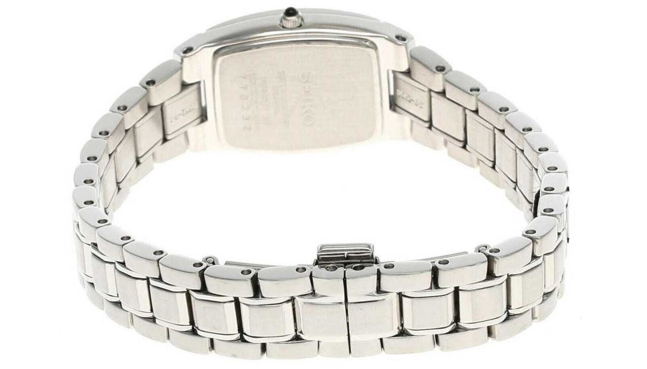 Seiko Coutura Silver Dial Stainless Steel Women's Watch SUJE83