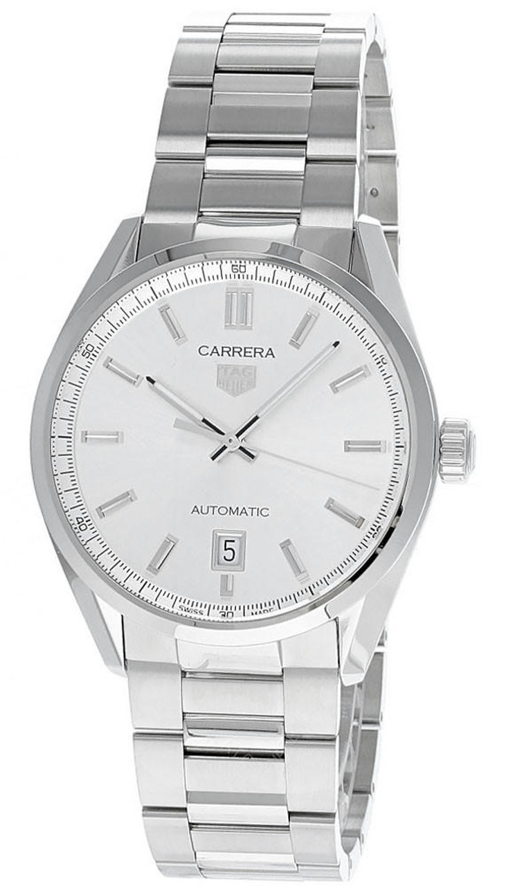 TAG HEUER Carrera AUTO 39MM Stainless Steel Men's Watch WBN2111.BA0639 TAG HEUER Carrera AUTO 39MM Stainless Steel Men's Watch WBN2111.BA0639