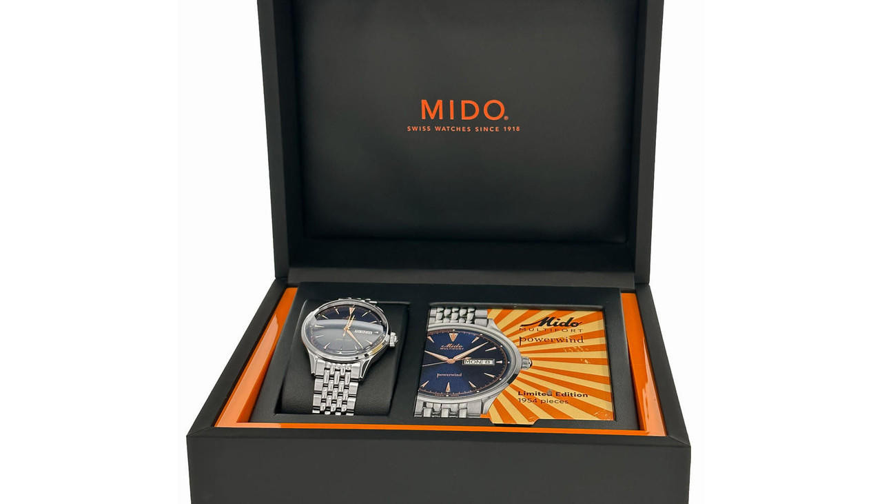 MIDO Multifort Powerwind Limited Edition 40MM SS Men's Watch  M040.408.11.041.00