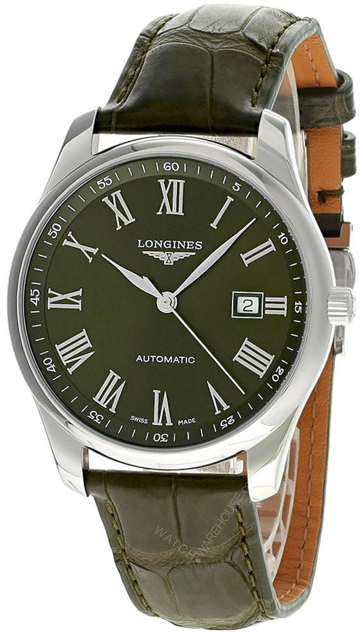 LONGINES Master Collection 40MM AUTO Leather Men's Watch L2.793.4