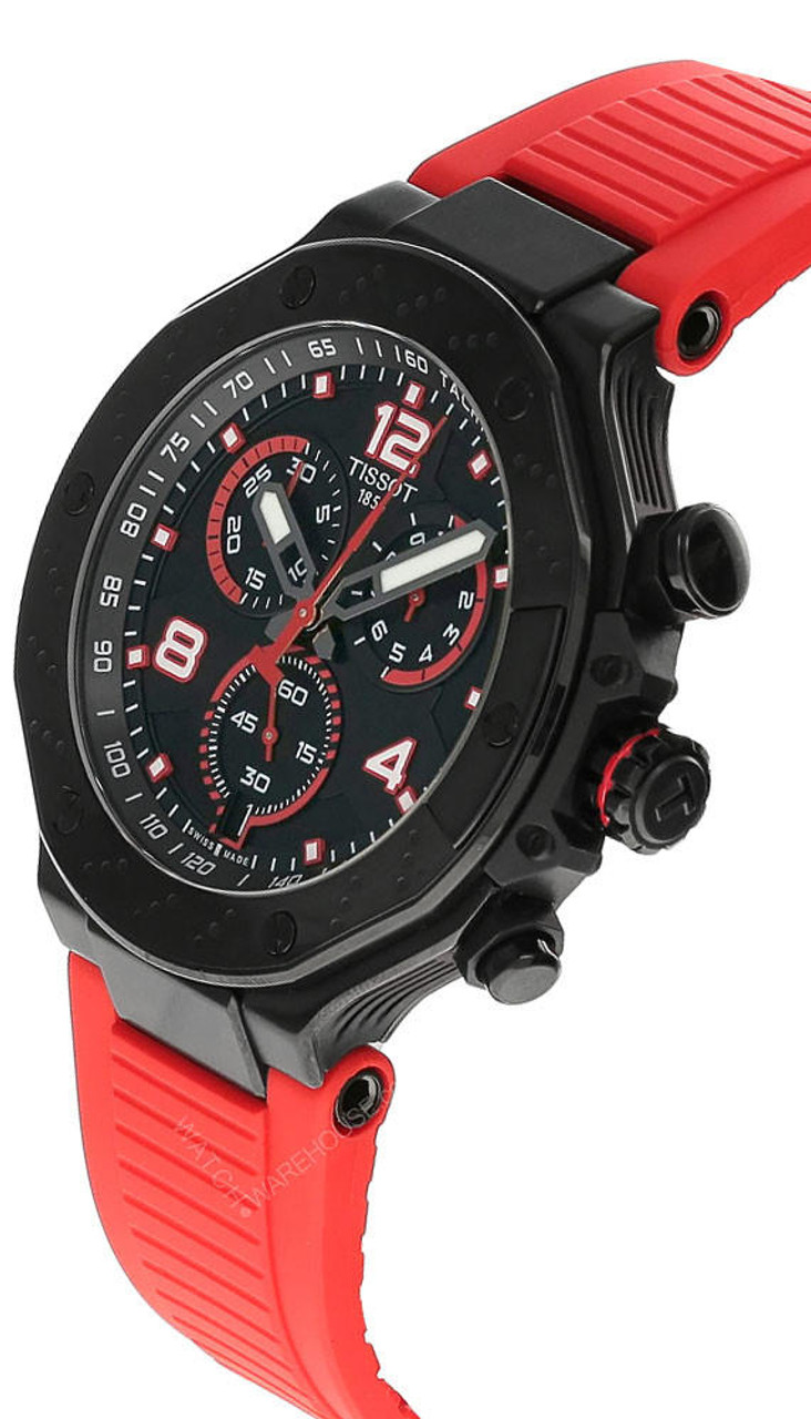 TISSOT T-Race MotoGP 2023 Limited Edition 45MM Rubber Mens Watch T141.417.37.057.01 Fast and Free US Shipping Watch Warehouse