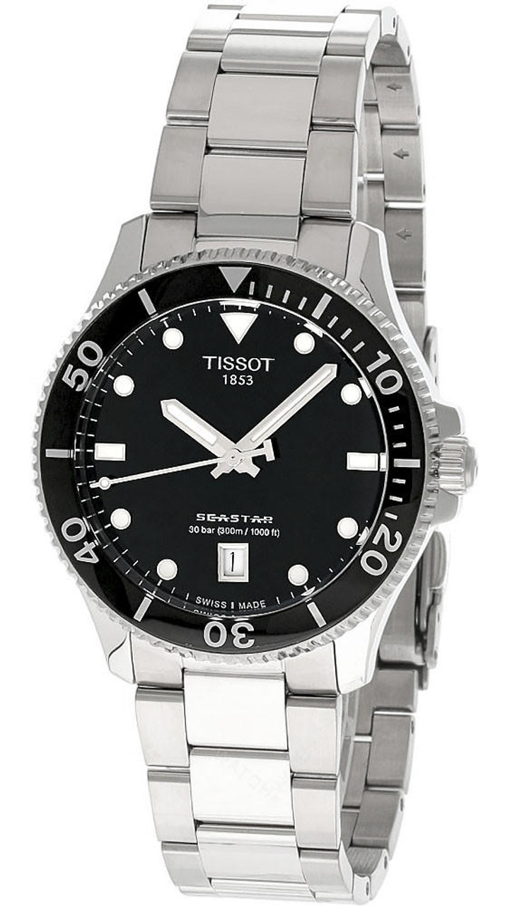 Tissot Tissot Seastar Unisex Analog Stainless Steel Watch | Tissot – Just  In Time