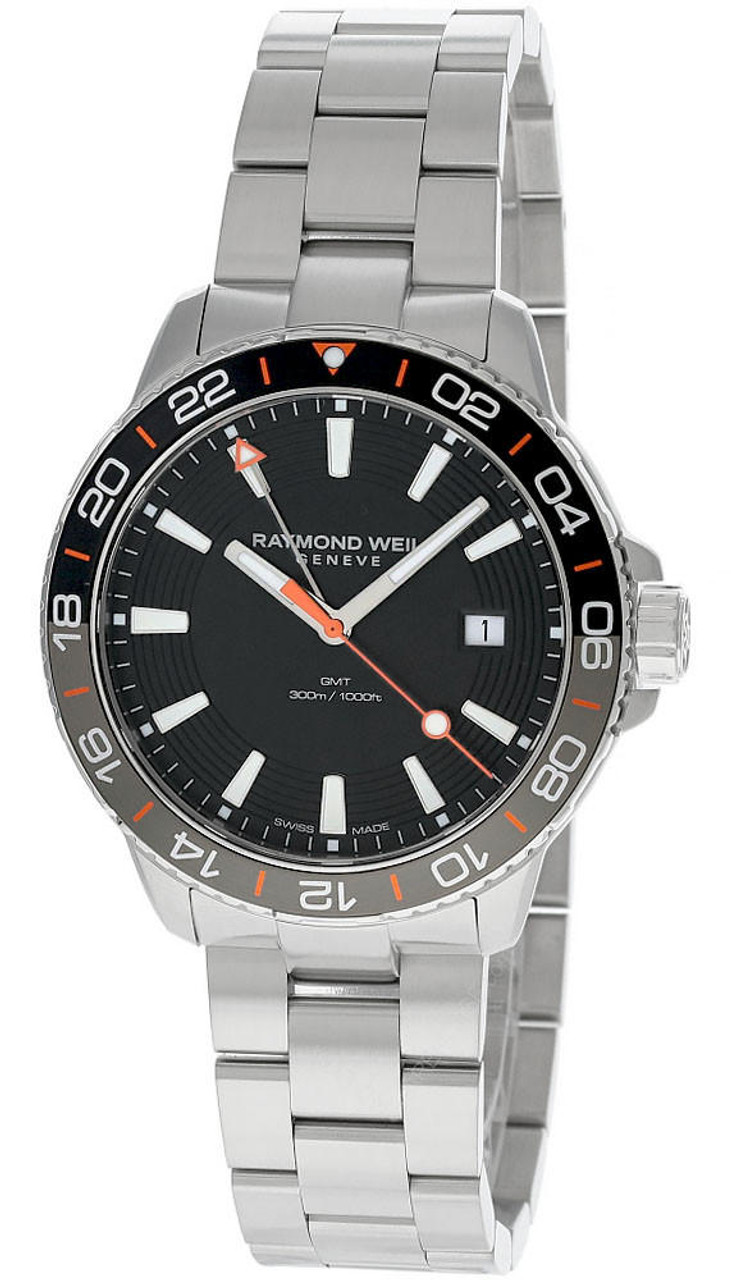 Silver Steel Diamond Quartz Watch - Tango | RAYMOND WEIL