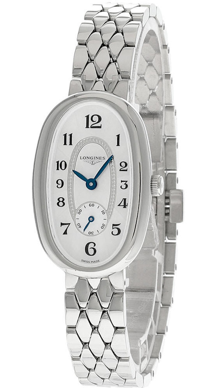 LONGINES Symphonette SS Oval Mother of Pearl Dial Women's Watch  L2.306.4.83.6