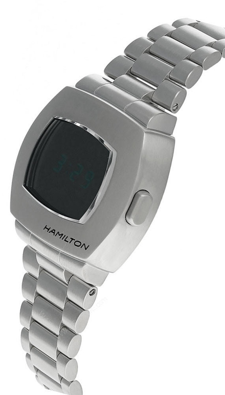 HAMILTON American Classic PSR Digital Quartz SS Men's Watch H52414131