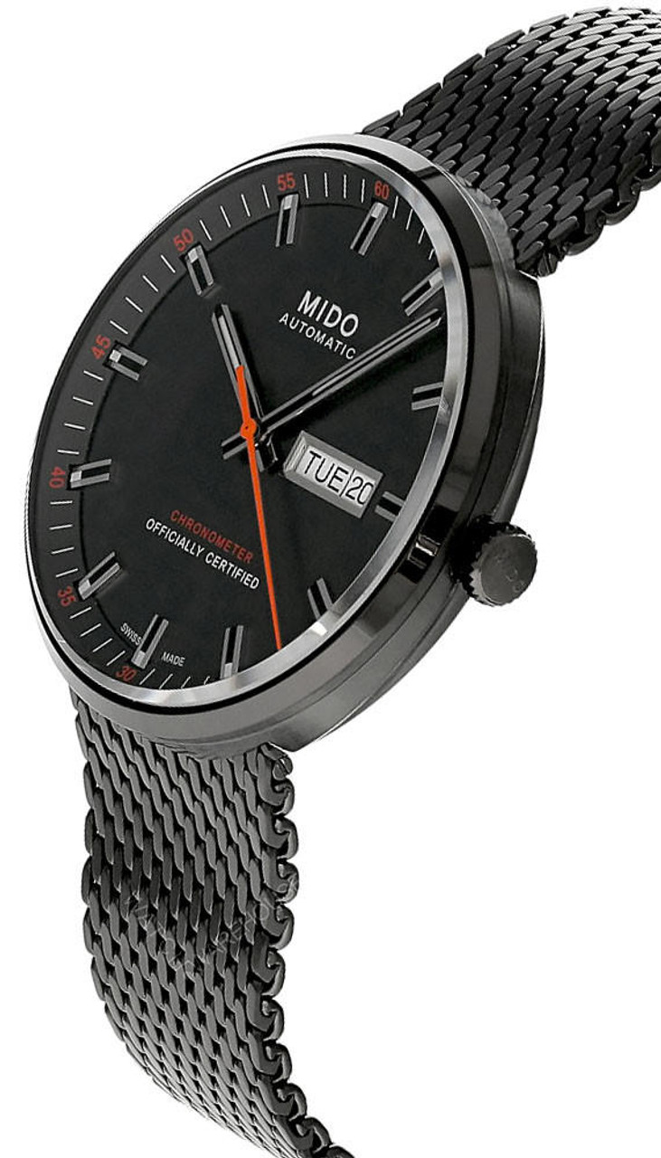 MIDO Commander Icone 42MM SS AUTO Black Men's Watch M031.631.33.061.00