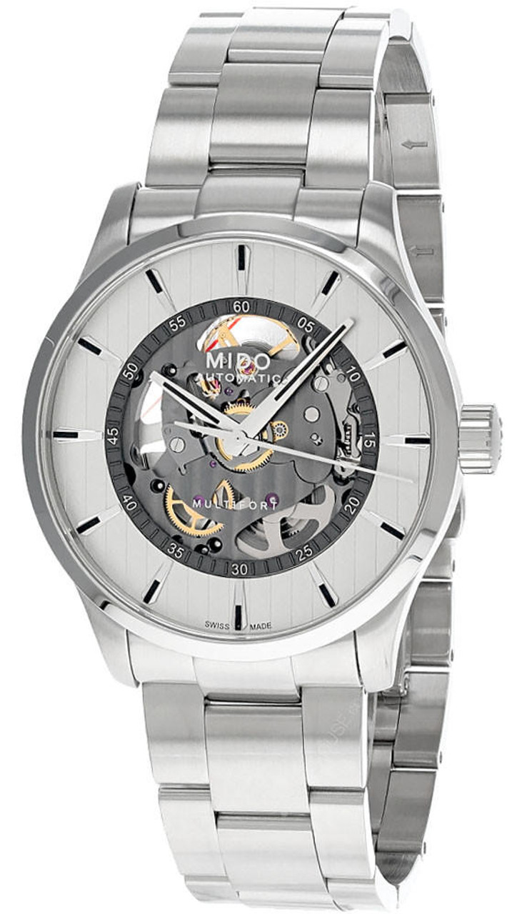 MIDO Multifort Skeleton AUTO 42MM SS Men's Watch M038.436.11.031.00