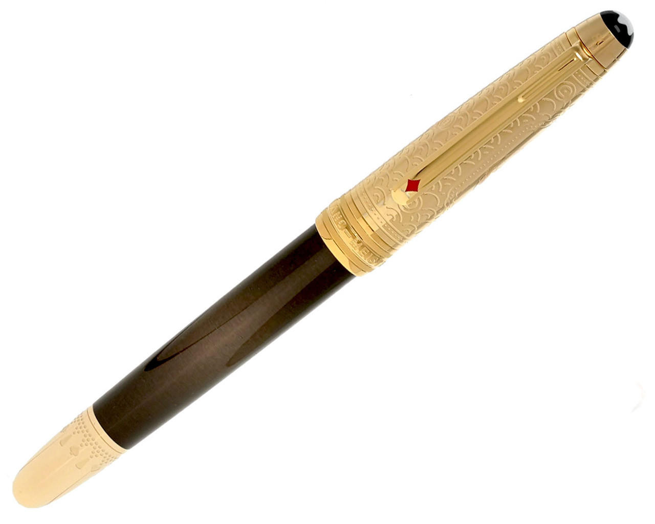 MONTBLANC StarWalker Black Precious Resin Ballpoint Pen 118848 