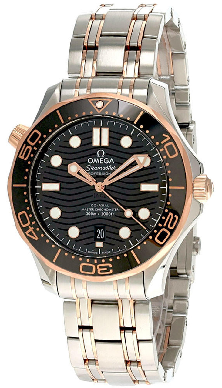 Omega seamaster gold watch clearance price