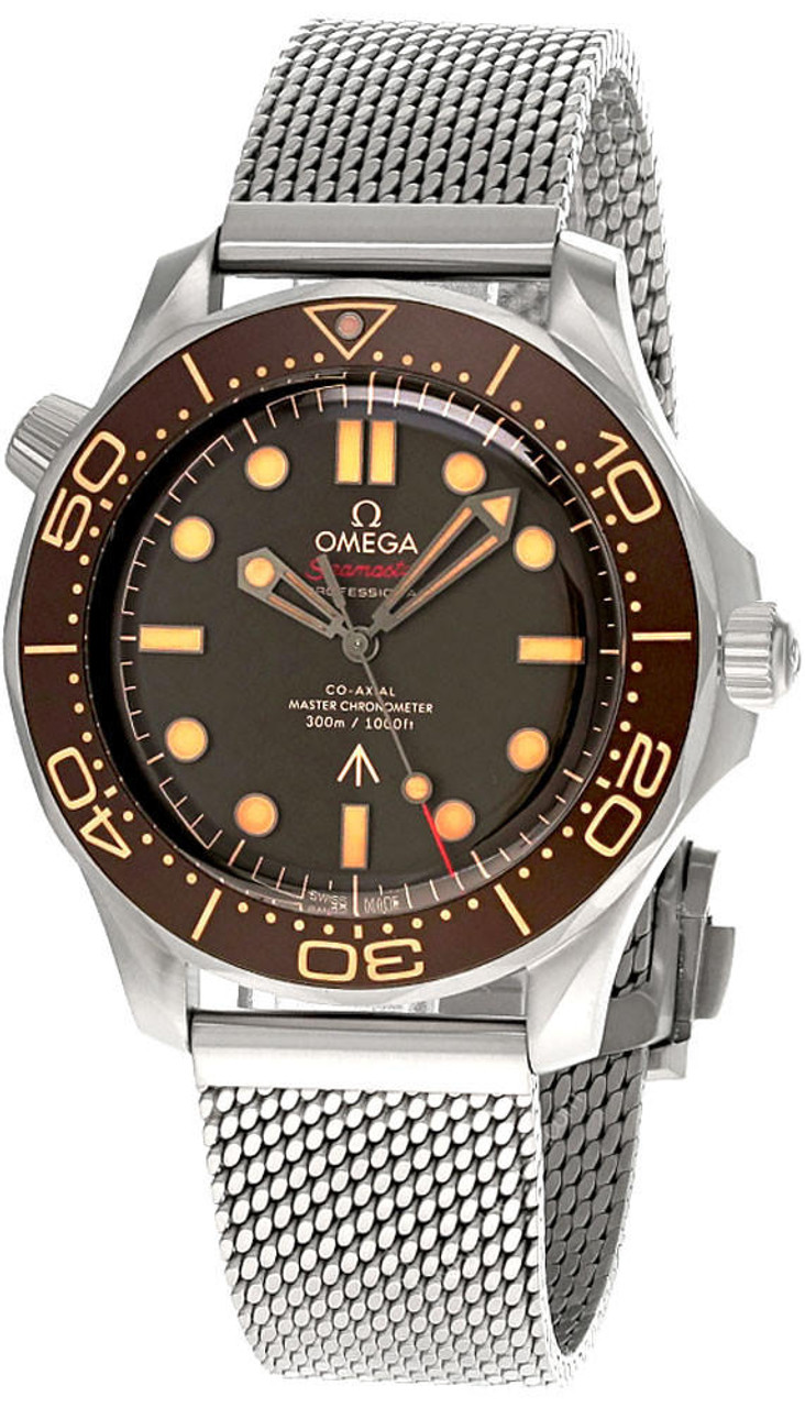 omega watches omega seamaster diver 300m james bond 007 edition 42mm titanium mens watch 210.90.42.20.01.001 06807.1690520191