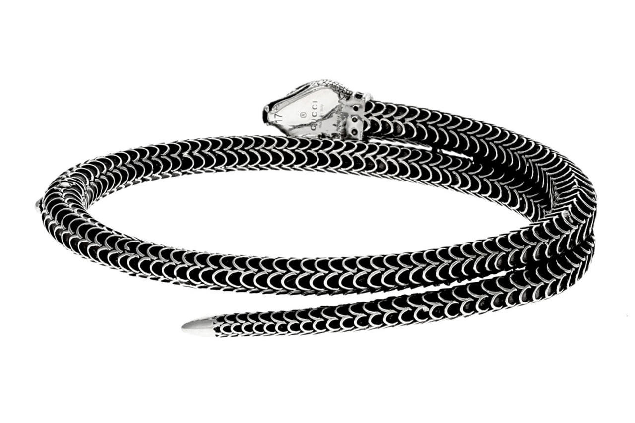 GUCCI Garden Sterling Snake Bracelet | Fast & Free US | Watch Warehouse