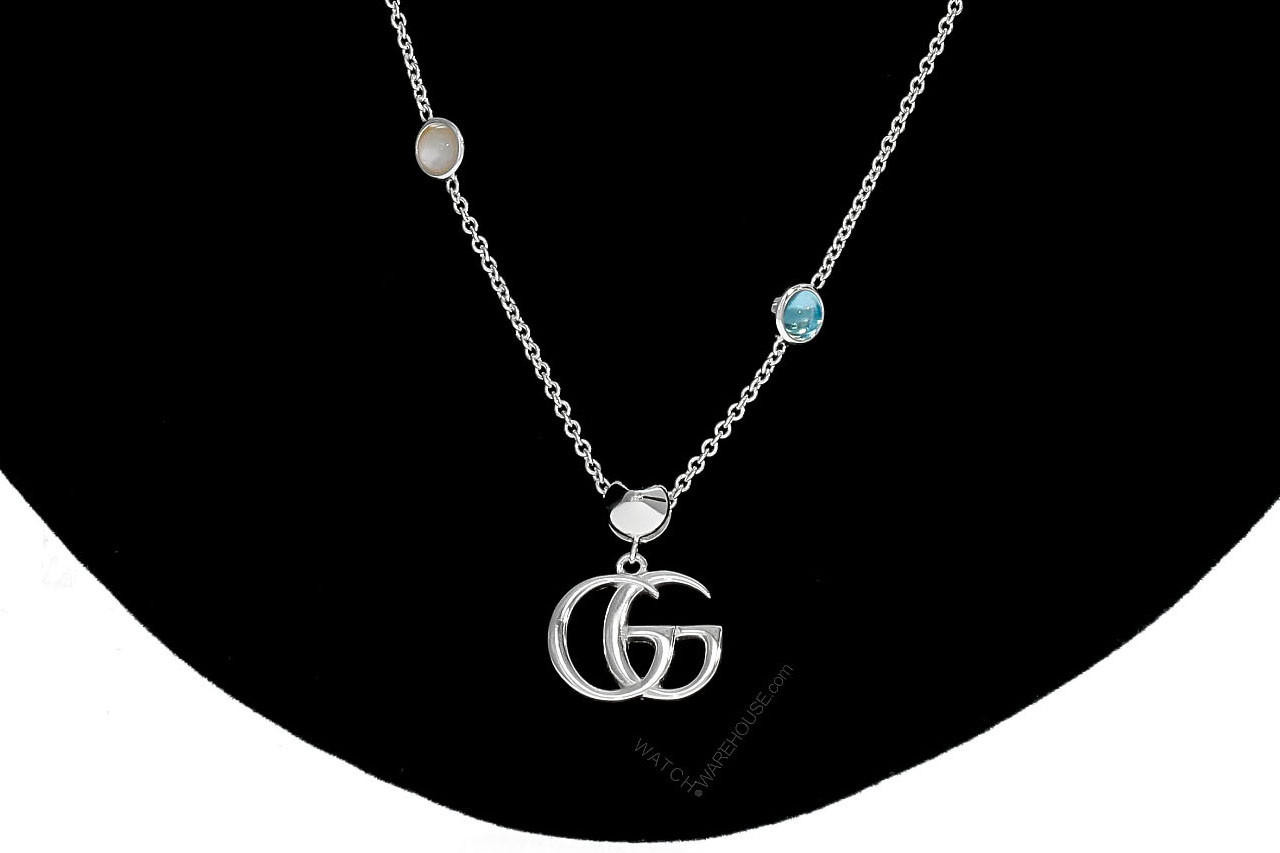 Gucci - 925 Silver GG Logo - Necklace in Japan