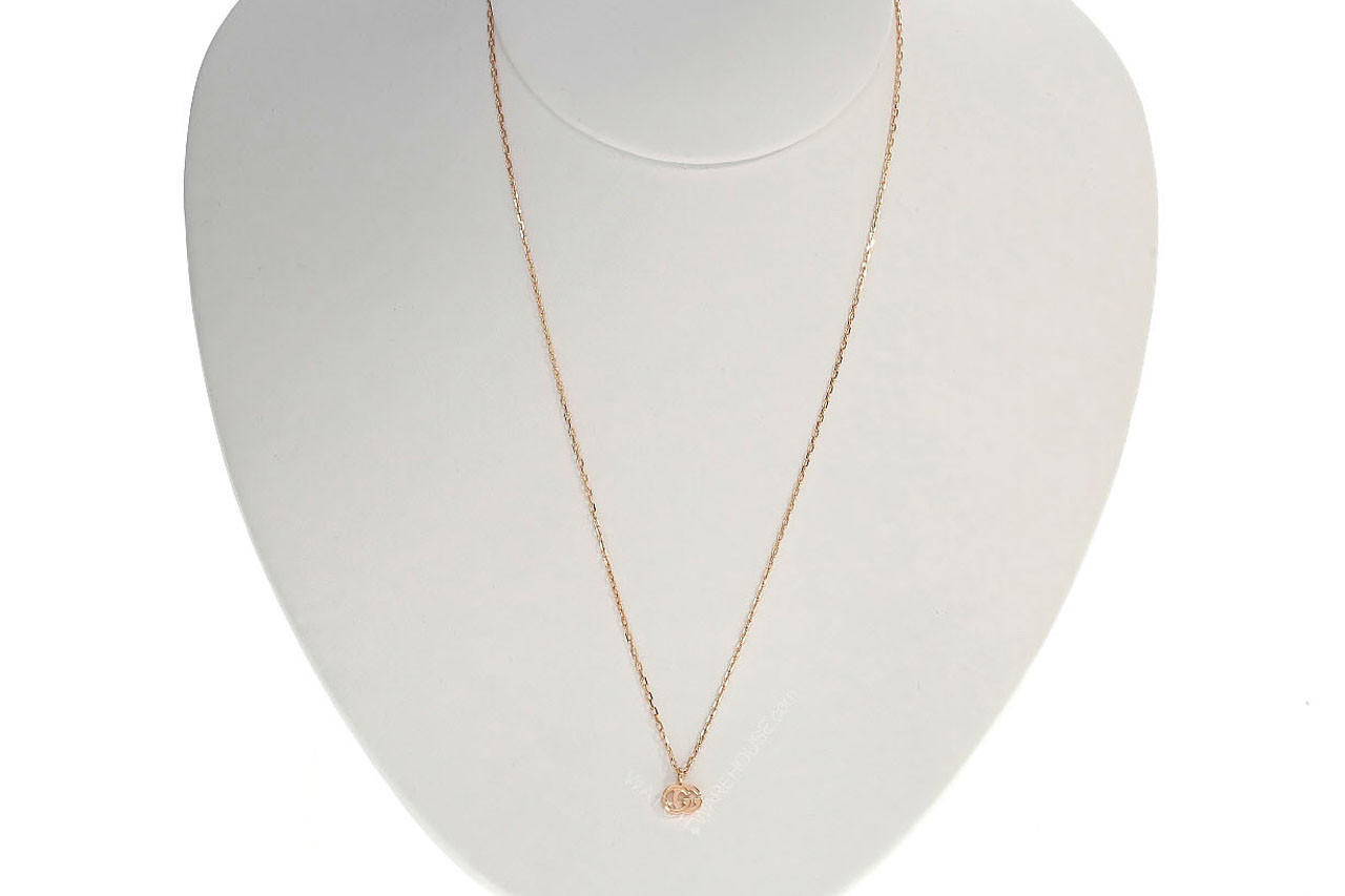 GG Running 18k necklace in 18k rose gold | GUCCI® US