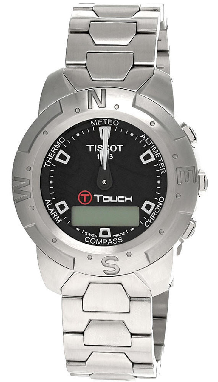 Tissot analog and sales digital watch