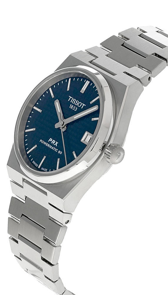 TISSOT PRX Powermatic 80 35MM SS Blue Dial Unisex Watch T137