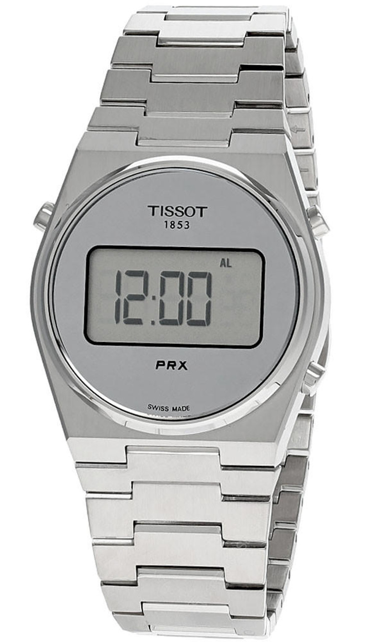 TISSOT PRX Digital 40MM QTZ SS Silver Dial Men's Watch T137.463.11.030.00