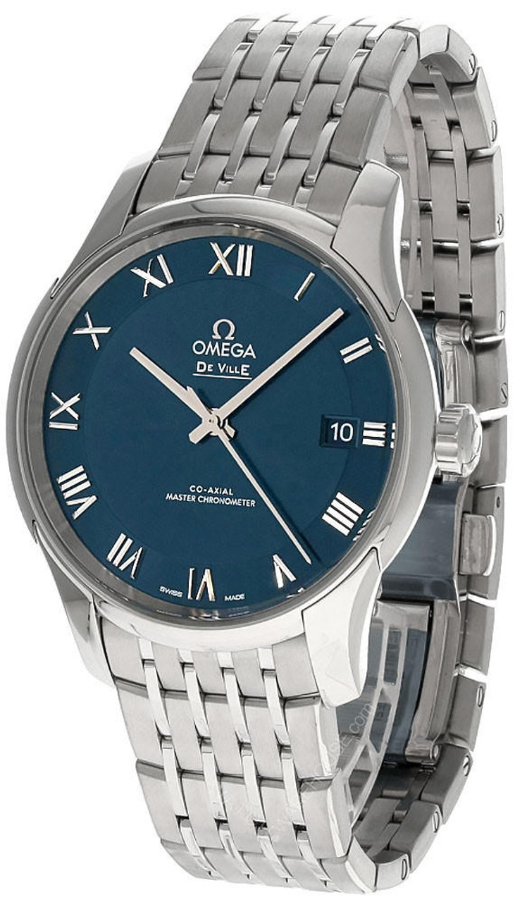 OMEGA De Ville Hour Vision AUTO 41MM SS Blue Dial Men's Watch  433.10.41.21.03.001